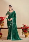 Bandhniya By Stavan Georgette Fancy Pattern With Embroidery Border Saree Wholesale In India